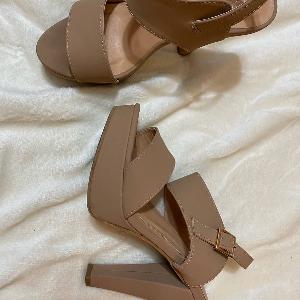 Nude heels